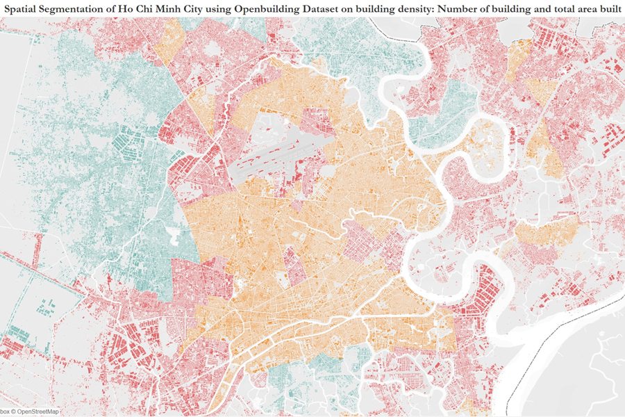 Spatial product map interface